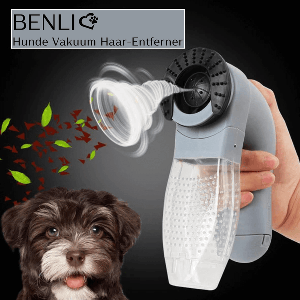 BENLI einzigartiger Hunde Haarsauger, entfernt Haare und Schmutz am Körper