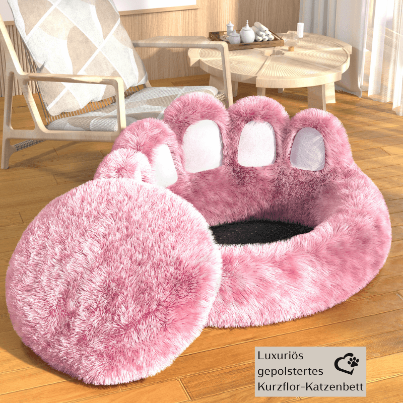 MINLI extrem luxuriöses, superweiches Katzenbett, komfortabel und Ängste reduzierend