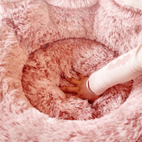 MINLI extrem luxuriöses, superweiches Katzenbett, komfortabel und Ängste reduzierend
