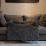 MINAR reinliches Couch Bett für Hunde, kuschelig und warm an kalten Tagen